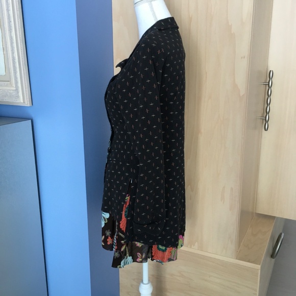 Neesh by D.A.R. Mixed Fabric Jacket - Size S - Picture 5 of 10